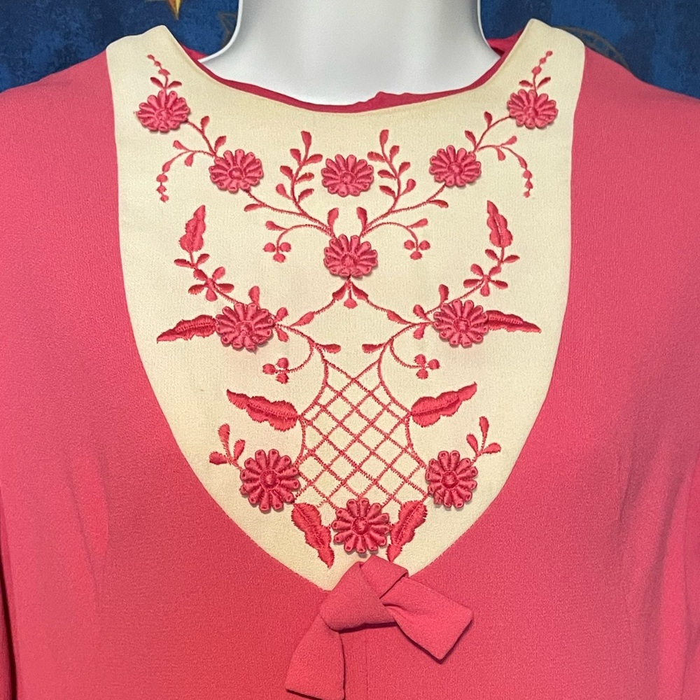 70s vintage Johnnye Jr dress - Picture 4 of 6